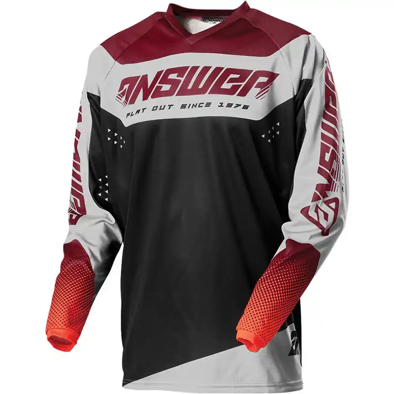 Clearance Answer Syncron Charge Jersey - Berry/Red/Black - L