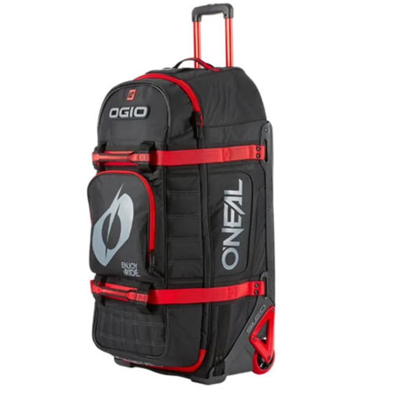 Ogio Oneal Rig 9800 Wheeled Gear Bag - Black/Red Flash Sale