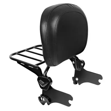 Time-Limited Hogworkz Black Detachable Harley Touring '97-'08 Sissy Bar / Luggage Rack
