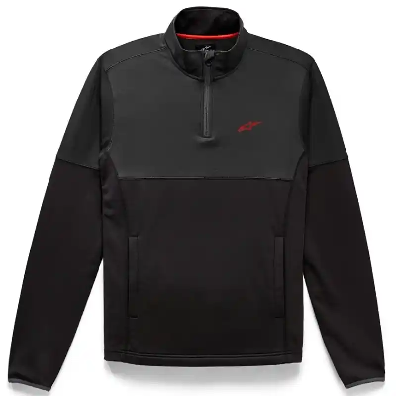 Alpinestars Mission Midlayer Jacket - Black/Red - S Authentic