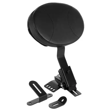 Hogworkz Harley Touring '97-'22 Black Driver/Rider Backrest Affordable