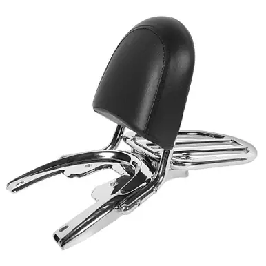 Hogworkz Harley V-Rod '02-'06 Chrome Sissy Bar Backrest / Luggage Rack Buy Direct