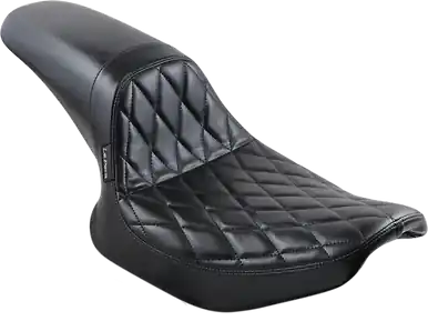 Worldwide Shipping Le Pera #L-541DM - Daytona Sport Seat - Diamond - Black - FXR '82-'00