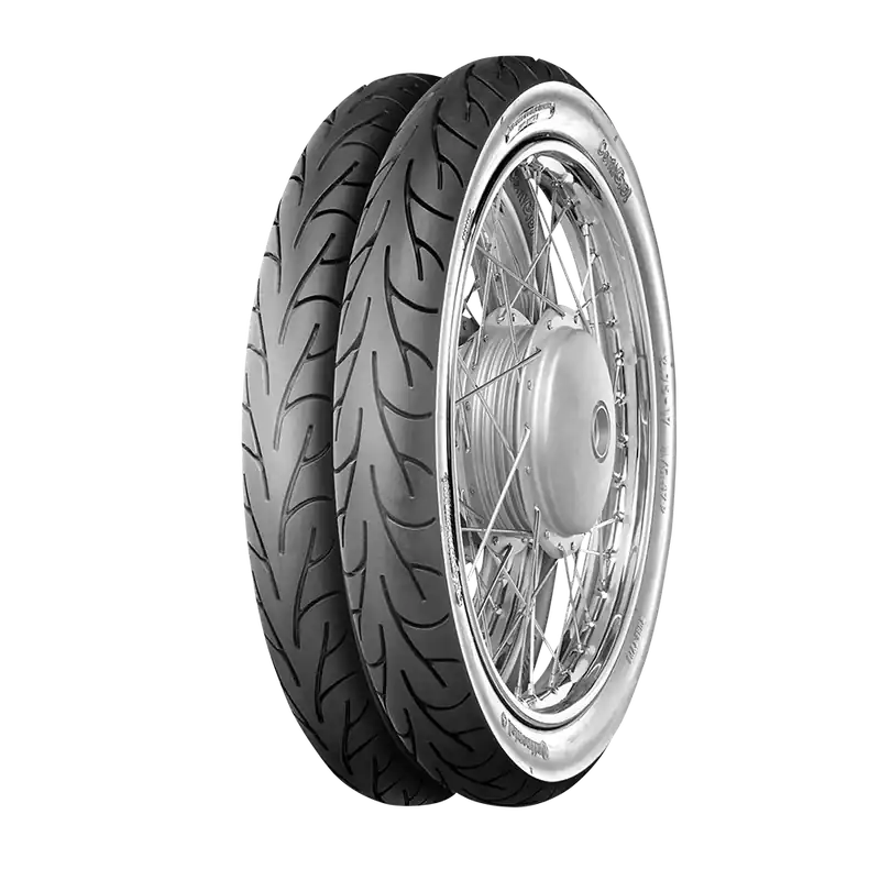 While Supplies Last Continental ContiGo Front Tyre - 110/90H18 - [61H] - TL