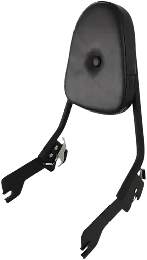 Motherwell #MWL-156S-18MB - Quick-Release Backrest - Matte Black Genuine