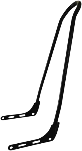Motherwell #MWL-156T-18MB - One-Piece Sissy Bar - Black Deal