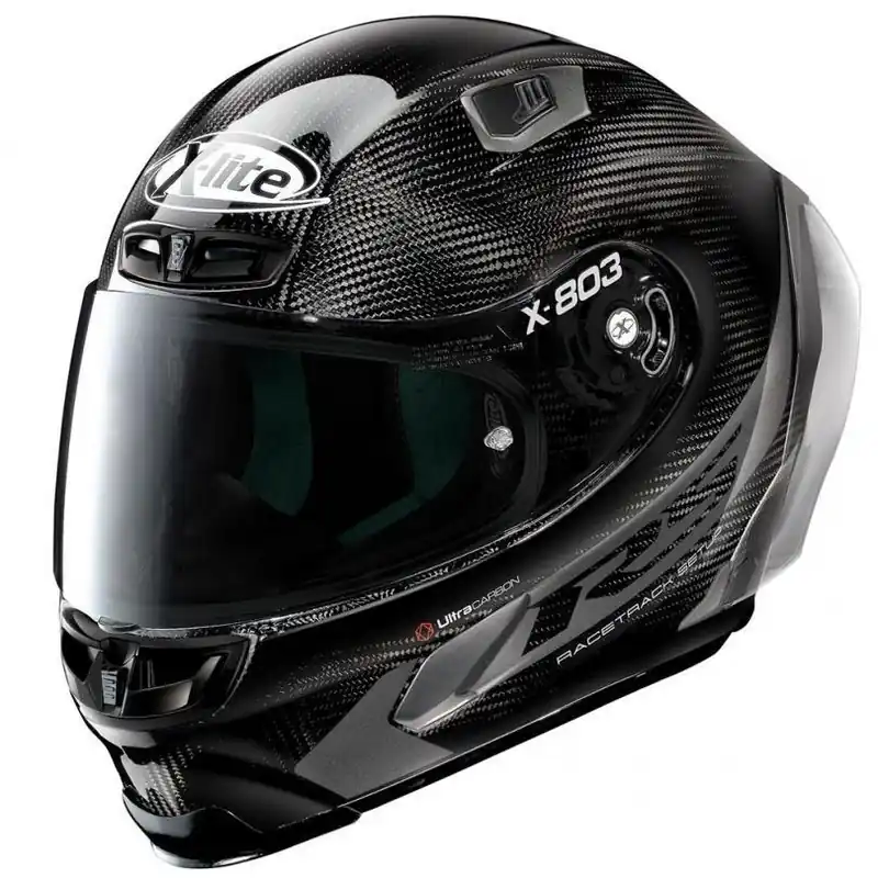 X-Lite X-803RS Hot Lap Helmet - Carbon/Grey - S Must Have