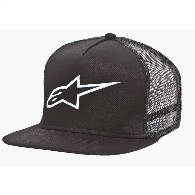 Alpinestars Corp Trucker Hat - Black/Black - OS Shop Now