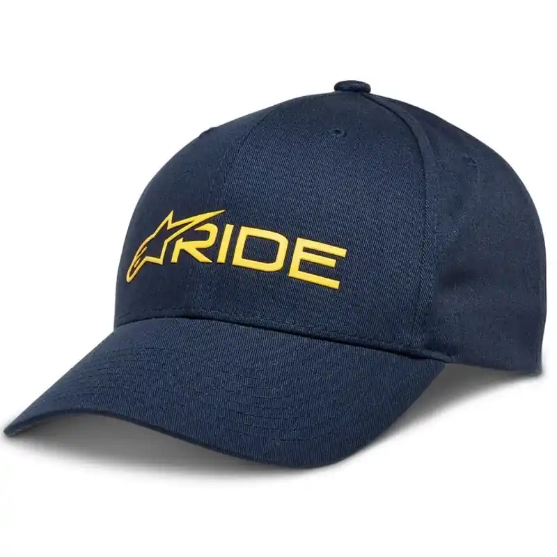 Today Only Alpinestars Ride 3.0 Hat - Navy/Gold - OS