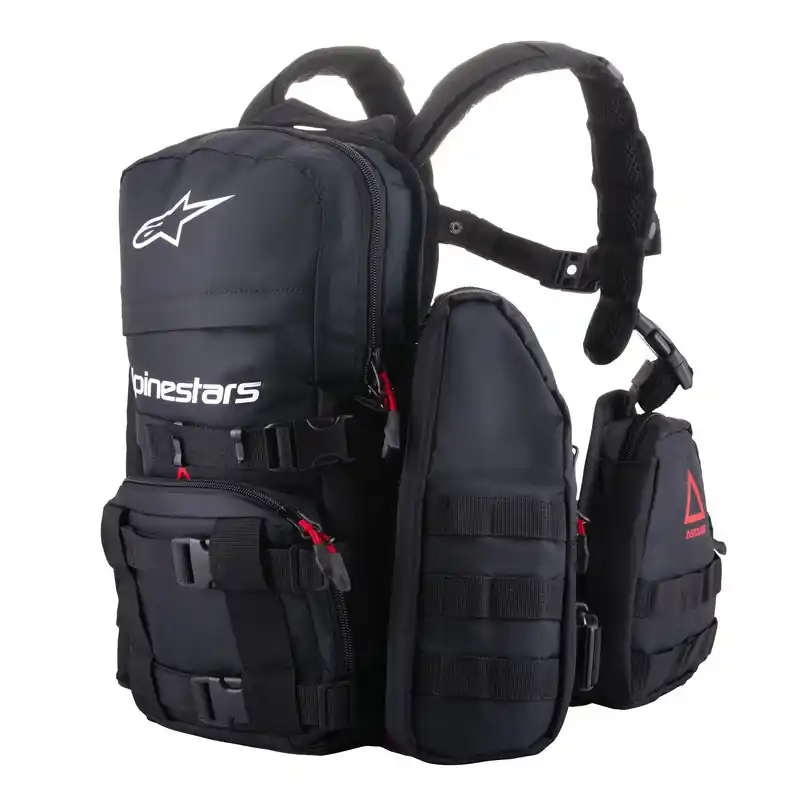 Alpinestars Techdura Tactical Pack - Black/White New Release