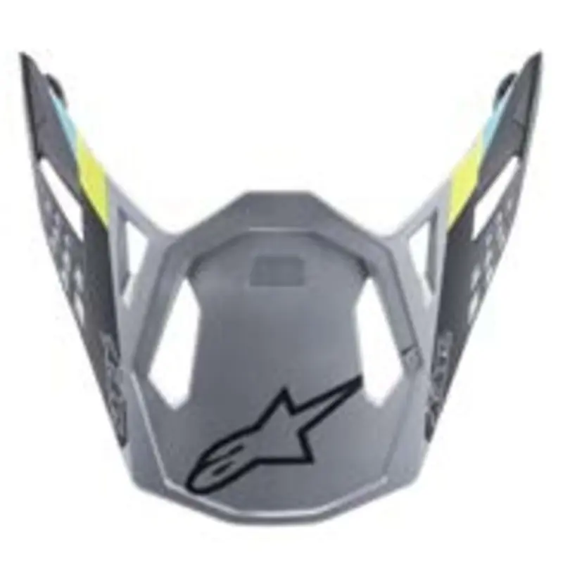 Alpinestars SM8 Visor - Matte Silver - OS Latest