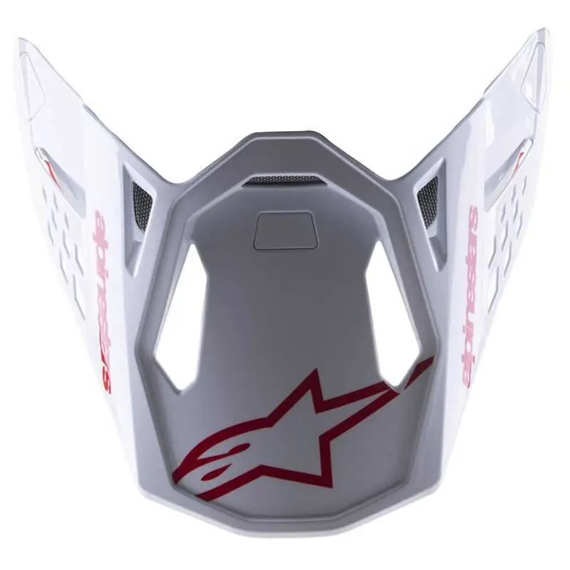 Factory Price Alpinestars SM8 - Radium 2 Visor - Bright Red/White - OS