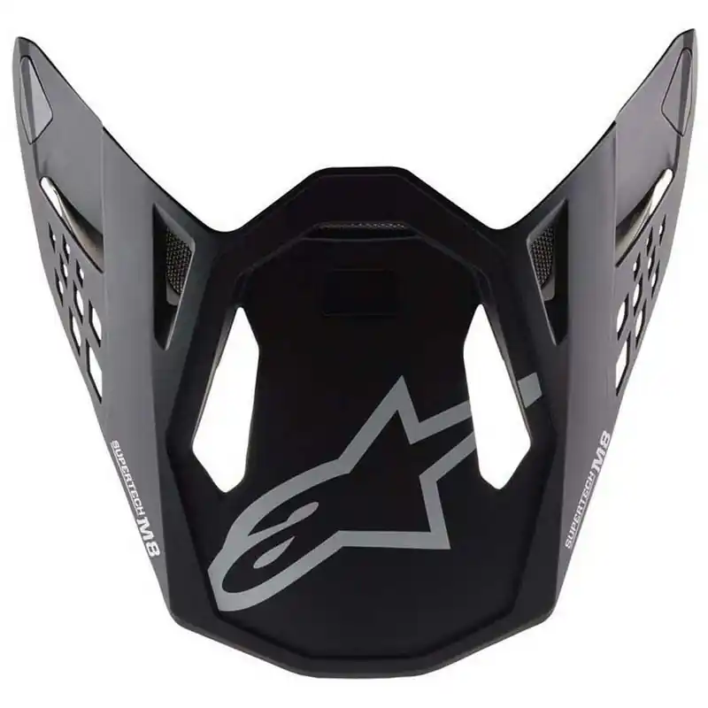 Worldwide Shipping Alpinestars SM8 Echo Visor - Black/White - OS