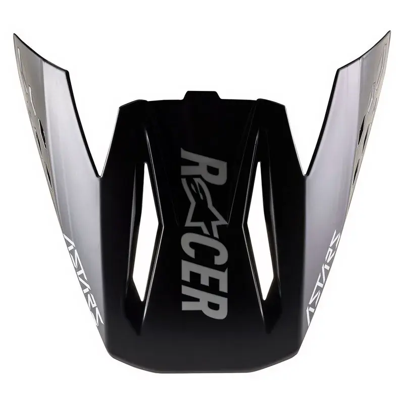 Alpinestars Visor for SM5 Rayon - Black/Grey Matt - OS Handmade