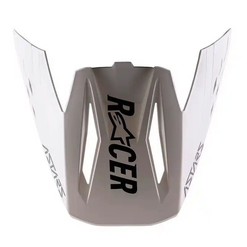 Alpinestars SM5 Rayon Visor - White/Black - OS Time-Limited