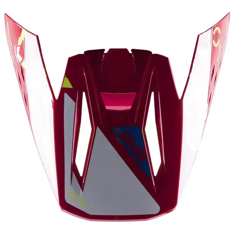 Best Seller Alpinestars SM5 Action Visor - Red/White/Fluro Yellow - OS