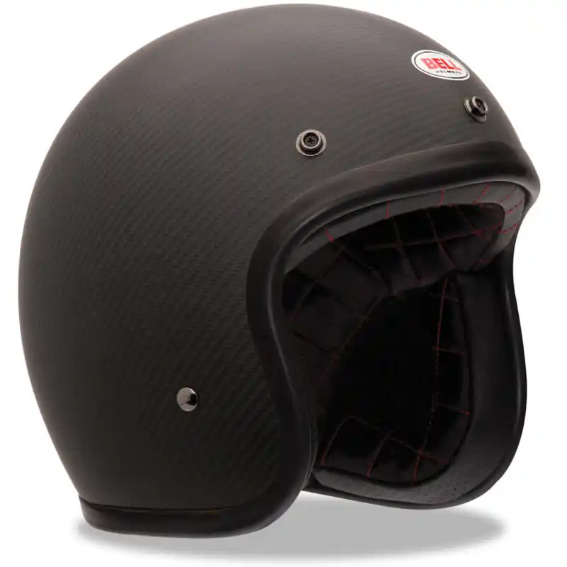 Bell Custom 500 Carbon Solid Helmet - Matte Black - XS Last Chance