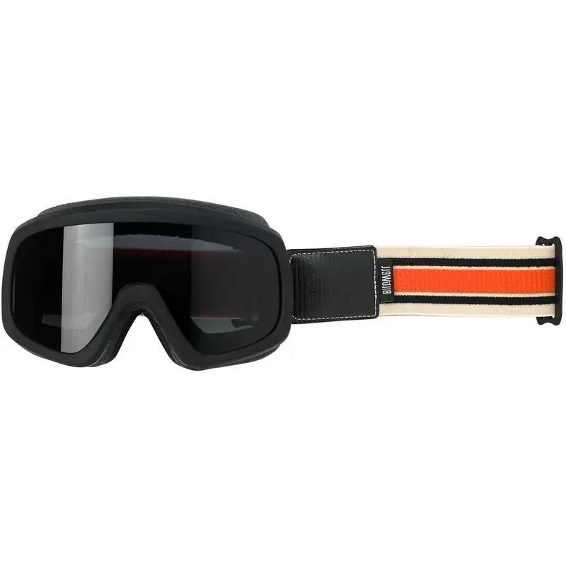 Biltwell Overland 2.0 Racer Goggles - Satin Black/Cream/Orange - OS Flash Sale