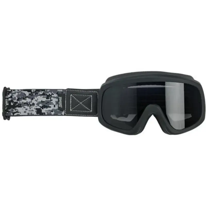 Biltwell Overland 2.0 Grunt Goggles - Satin Black/Grey Camo - OS Best Seller