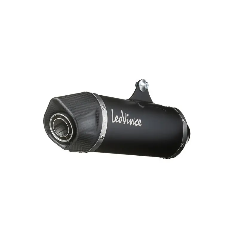Time-Limited LeoVince Lvslip-On A - Nero - Stainless Black - 1050>1190>1290 Adv / Sup Adv 13>16