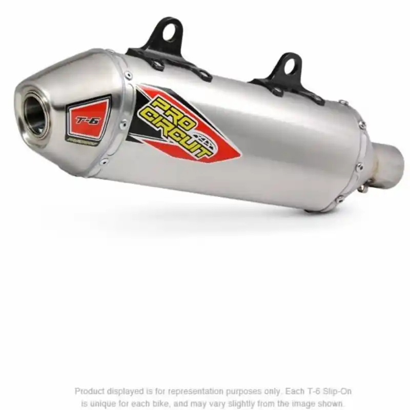 Top Pick Pro Circuit 350Sxf / 450Sxf 19-22 T6 Sil^ - Removable Spark Arrestor, Us Spec, Not Ma Legal