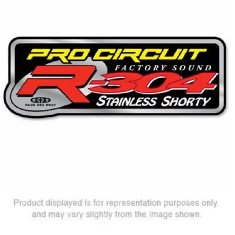 Weekend Sale Pro Circuit R304 Shorty Silencer Decal