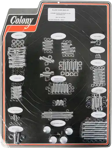 Colony 1025-P - Allen Bolt Kit - '07-'17 Softail Latest