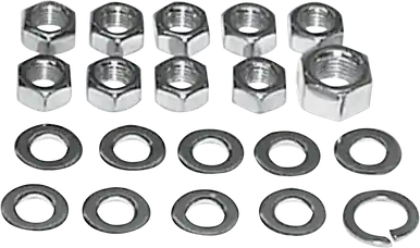 Colony 8112-20 - Side Cover Kit Big Twin - 84 Chrome Budget