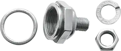 Bargain Colony 8902-4 - Carburetor Lock Nut Kit - '36-'65