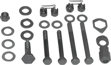 Colony 9627-19 - Motor Mount Kit - Parkerized - Big Twin '36-'69 Crafted