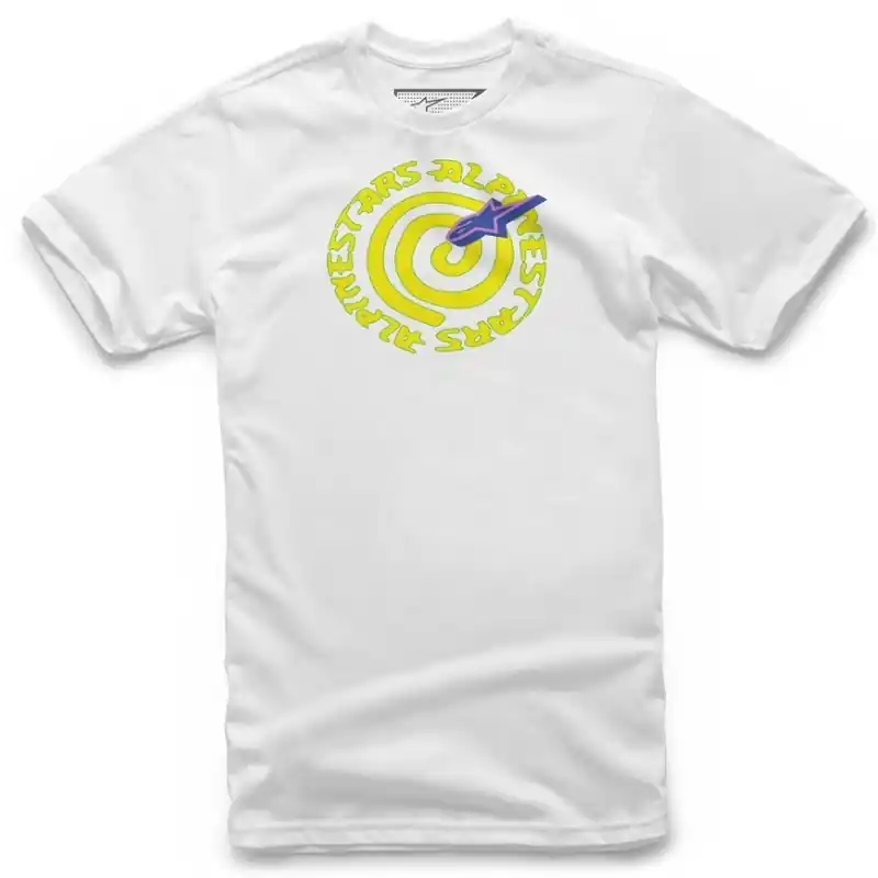 Alpinestars Kids Wonderland Tee - White - XS Express Delivery