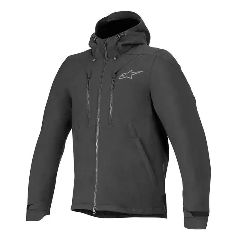 Alpinestars Domino Tech Hoodie - Black - 62 Weekend Sale