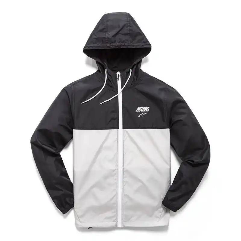Viral Alpinestars Cruiser Windbreaker - Black/Grey - 2XL