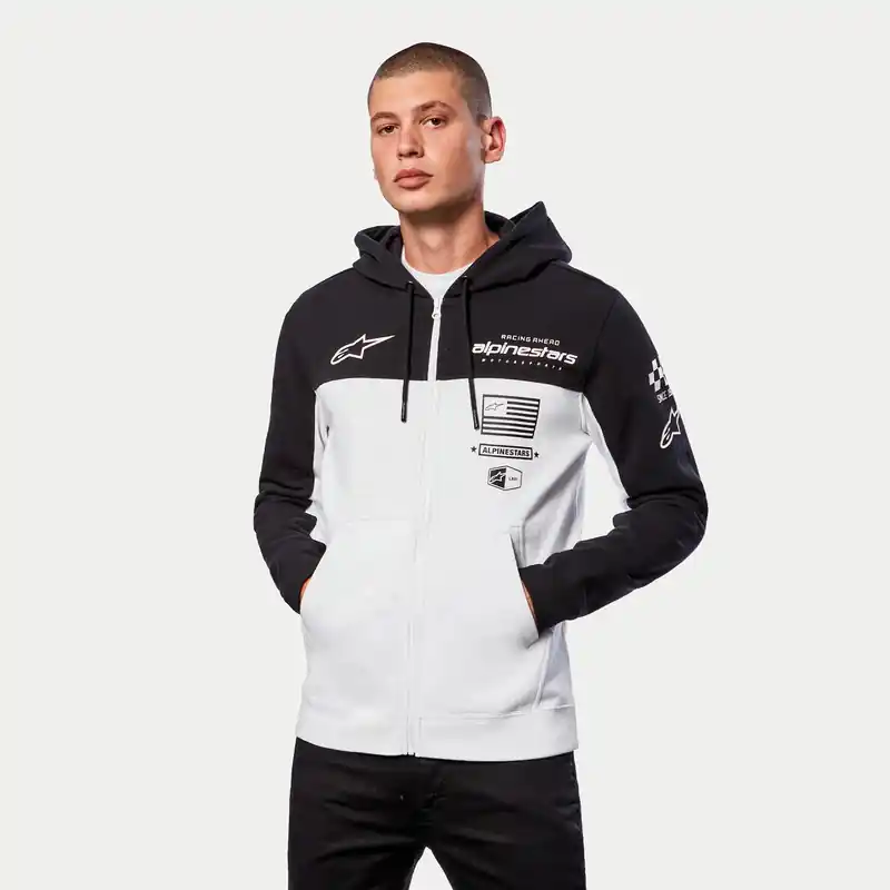 Alpinestars H Block Hoodie - Black/White - 2XL Free Delivery