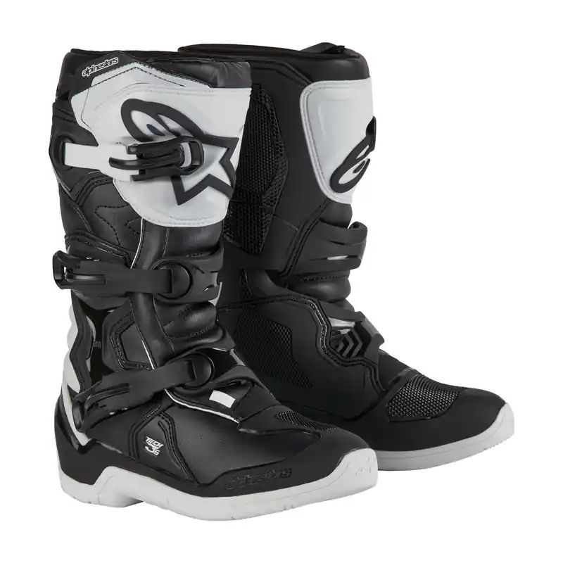 Alpinestars Tech 3S Youth Boot - White/Black - 2 Genuine