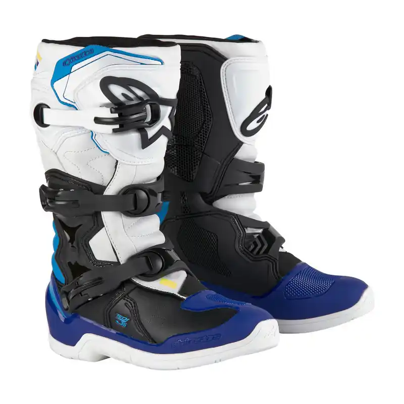 Alpinestars Tech 3S Youth Boot - White/Black/Enamel Blue - 2 Place Order