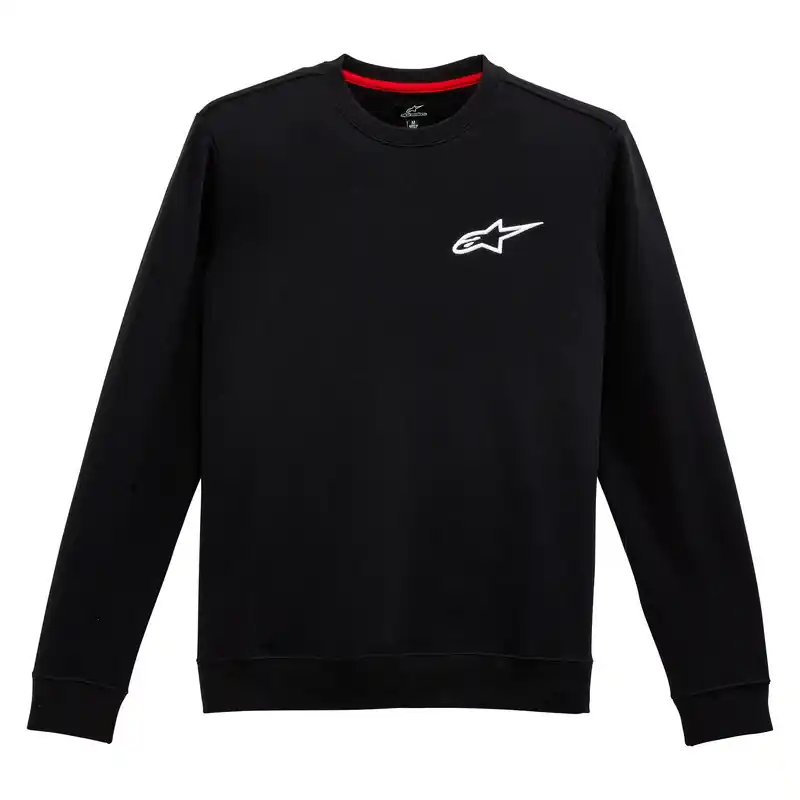 Alpinestars Ageless Chest Crew Fleece - Black - S Factory Price