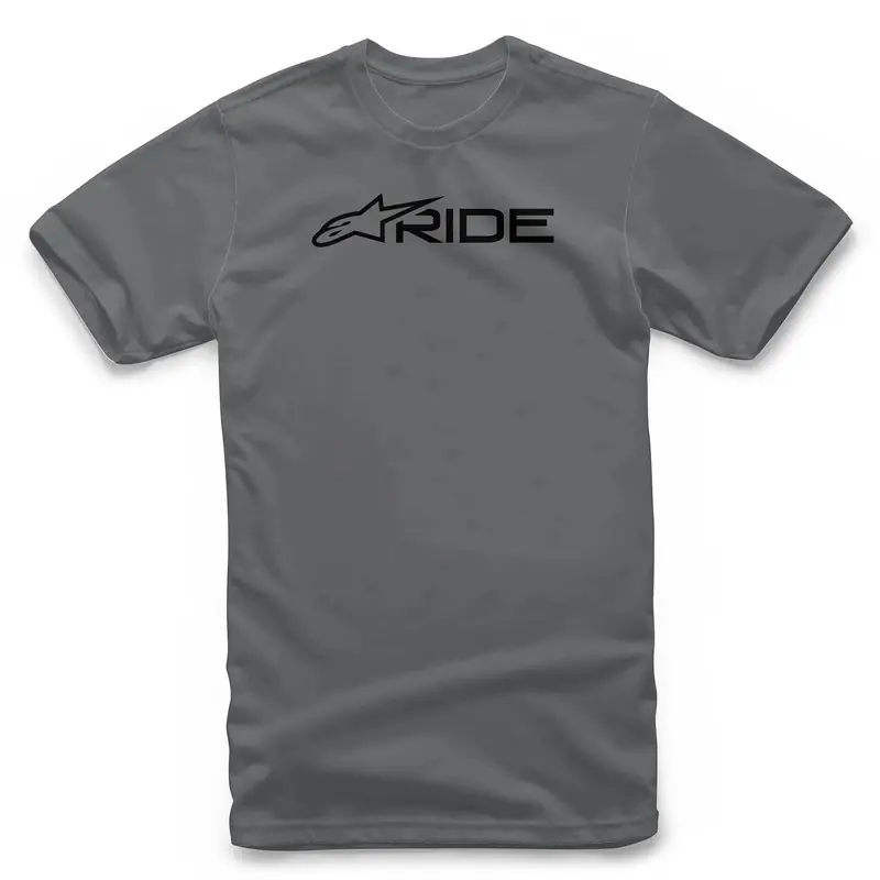 Fast Shipping Alpinestars Ride 3.0 Tee - Charcoal/Black - S