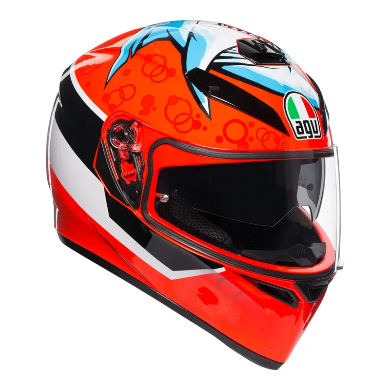 Money Back Guarantee AGV K3SV Attack Helmet - Multi - 2XL