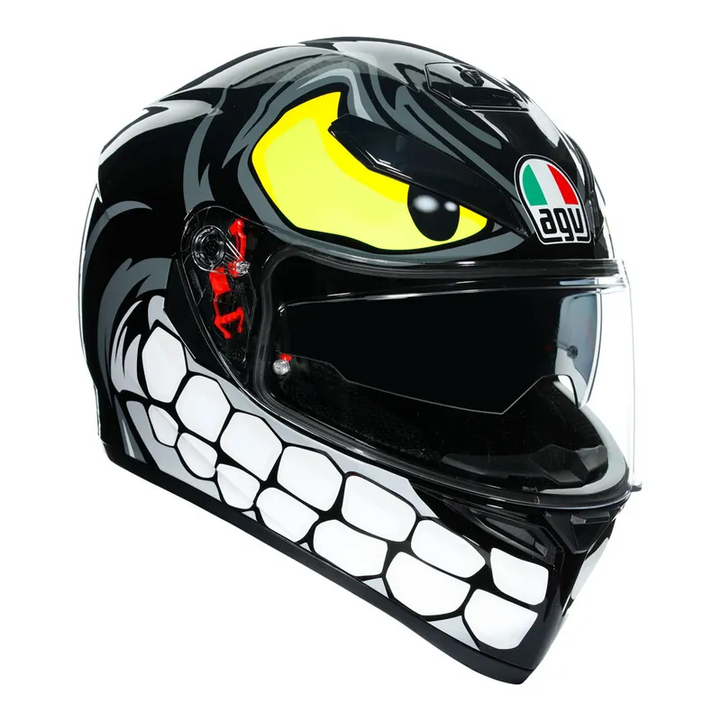 AGV K3SV Angry Helmet - Black - MS Buy Direct