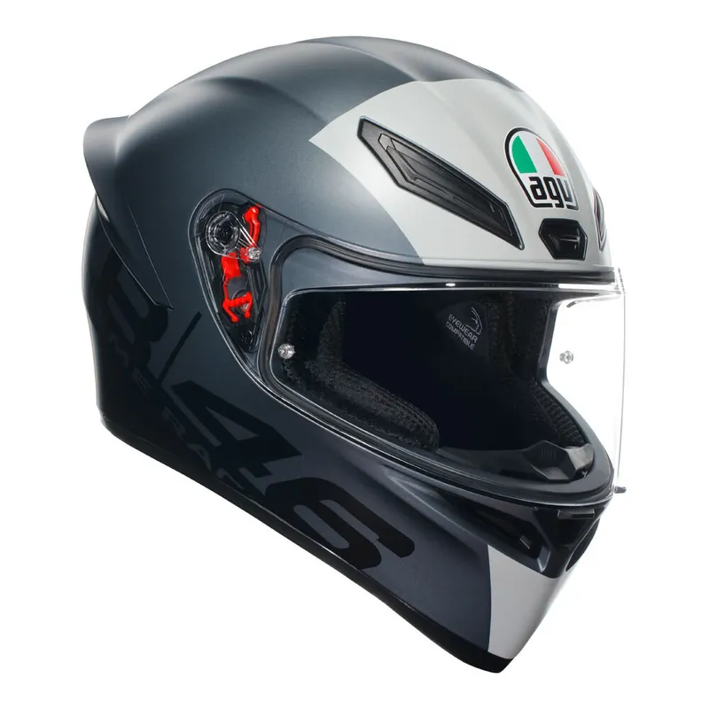 Free Shipping AGV K1S Limit 46 Helmet - Grey - S