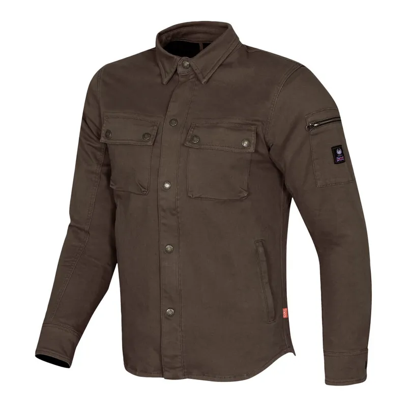 Merlin Brody Utility Shirt - Brown - S Money Back Guarantee