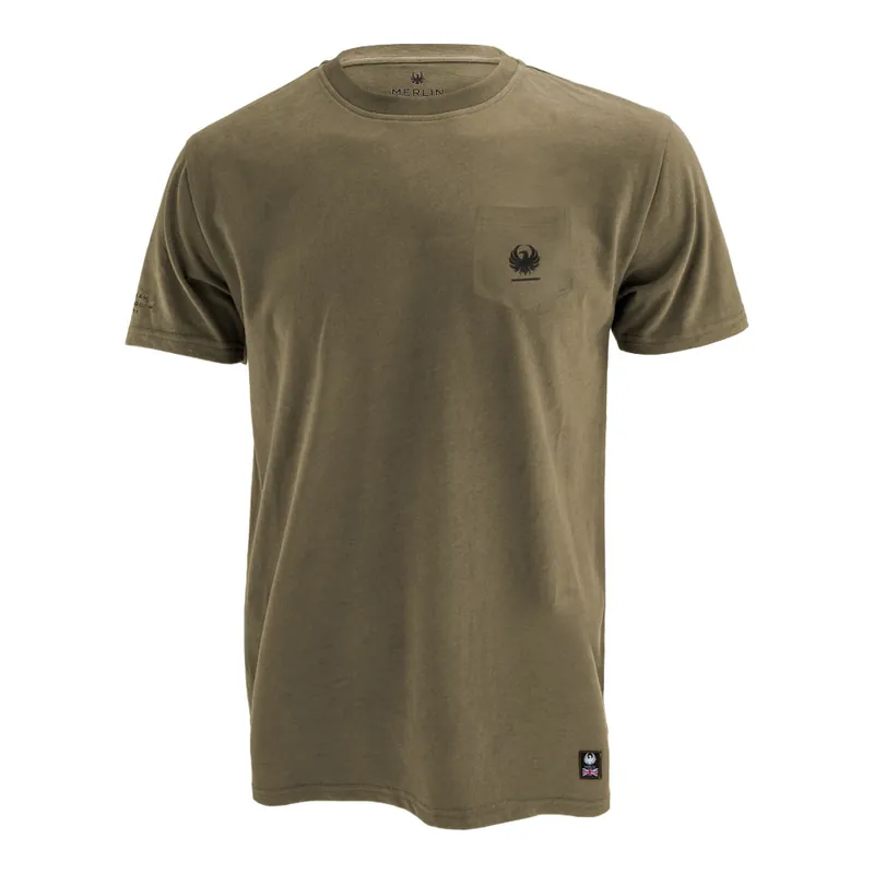 Save Now Merlin Walton T-Shirt - Khaki - S