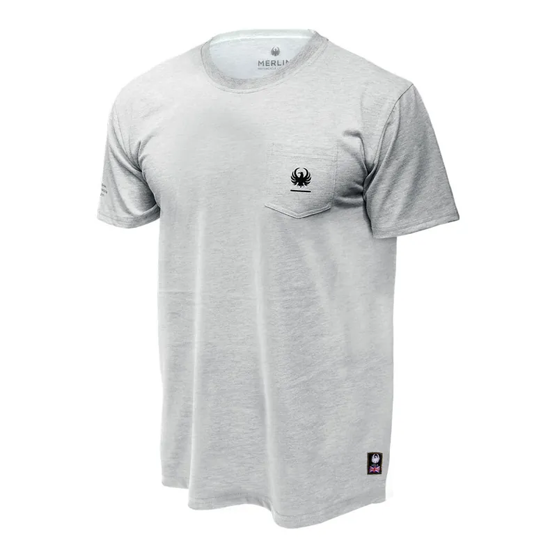 Merlin Walton T-Shirt - Grey - S Price Cut