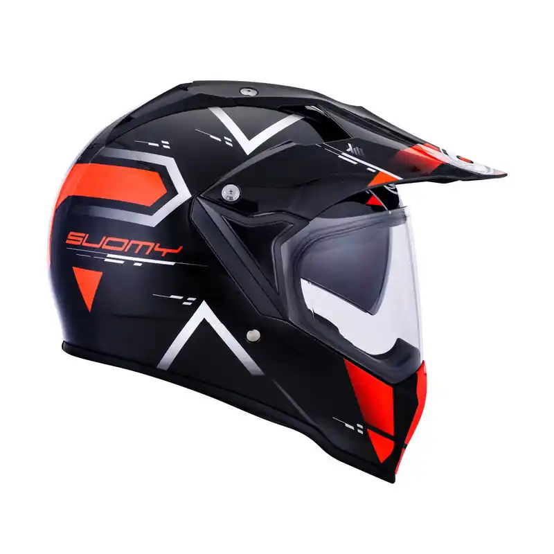 Suomy MX Tourer Road Adventure Helmet - Orange - S Flash Sale