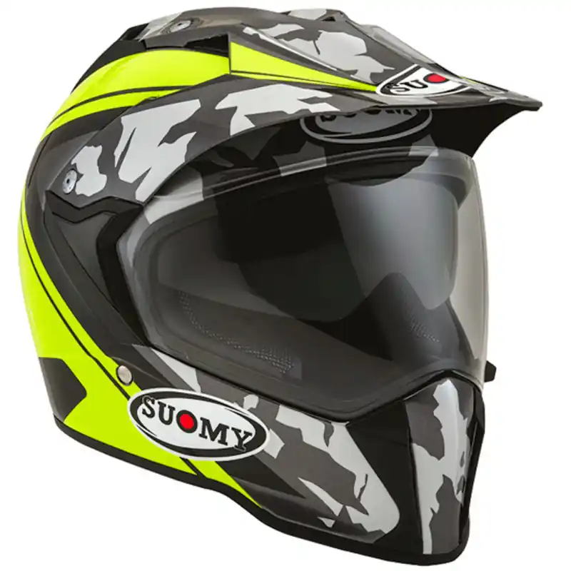 Suomy MX Tourer Desert Helmet - Matte Yellow - XS Seasonal Sale