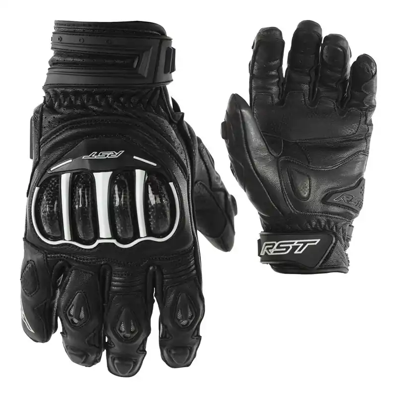 RST Tractech Evo CE Short Glove - Black - L Weekend Sale