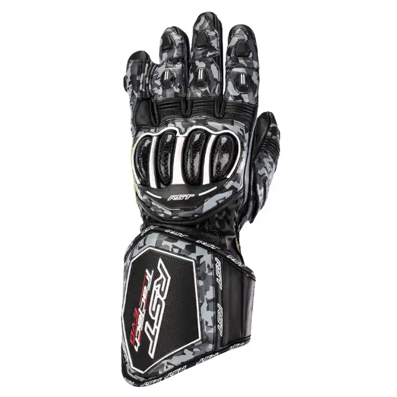 Clearance RST Tractech Evo-4 CE Race Glove - Black/Camo - M
