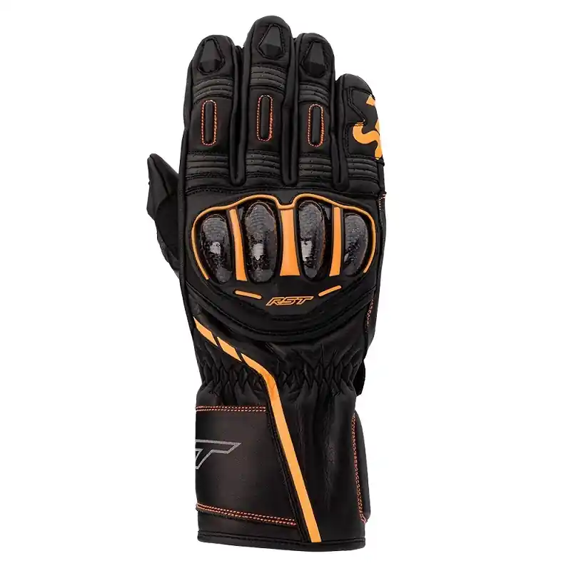 RST S-1 CE Sport Glove - Black/Grey/Neon Orange - M Best Seller