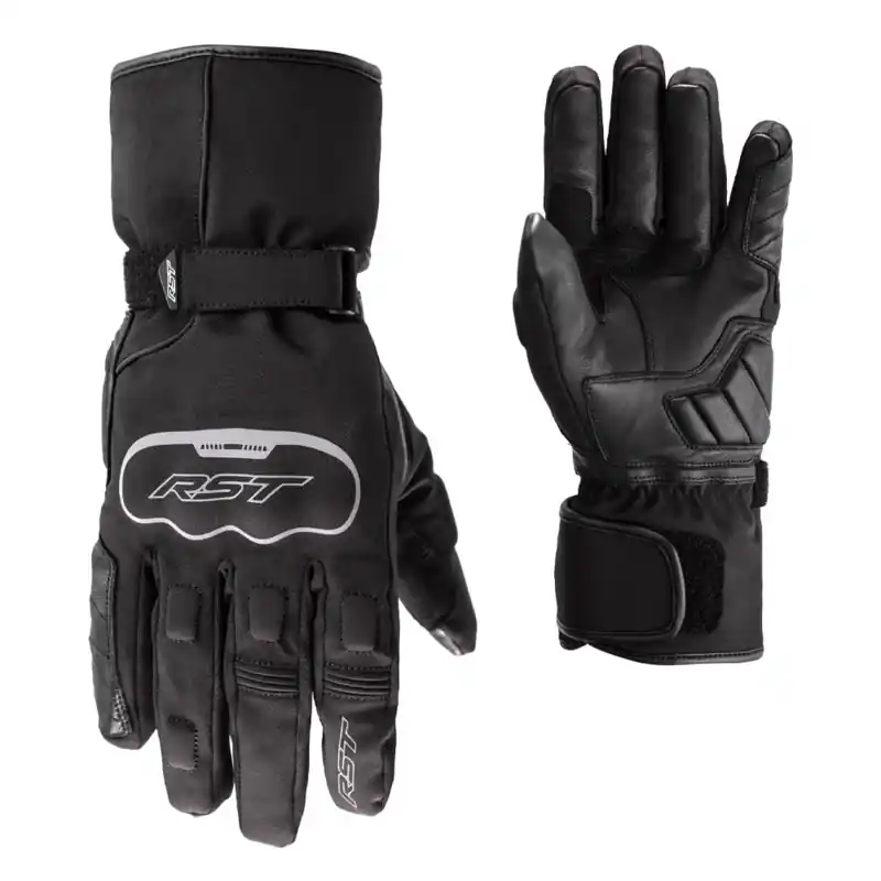 RST Axiom CE Waterproof Glove - Black - S Worldwide Shipping